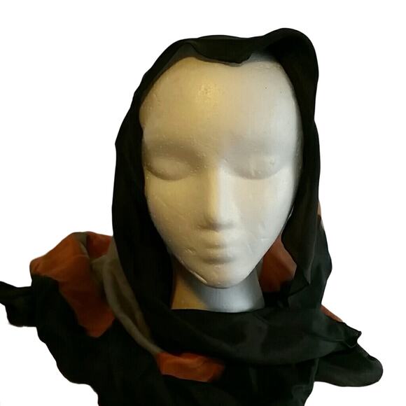 PureUnique Pure Silk Scarf. 30" - Picture 1 of 4